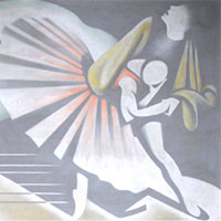 Kenneth Adams, Dancers Mural