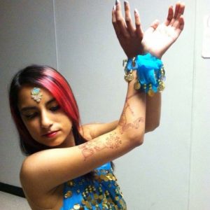 AJ loves Bollywood dancing